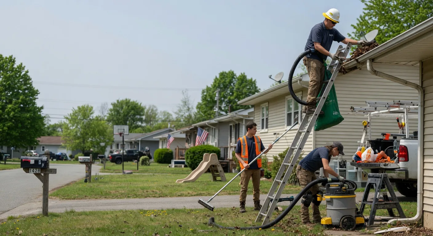 Gutter Installation in Gum Spring, VA near me
